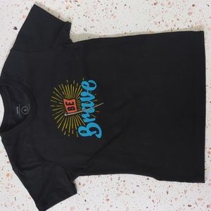 Sevenly | Be Brave Graphic T-Shirt 100% Cotton Black Short Sleeve | S